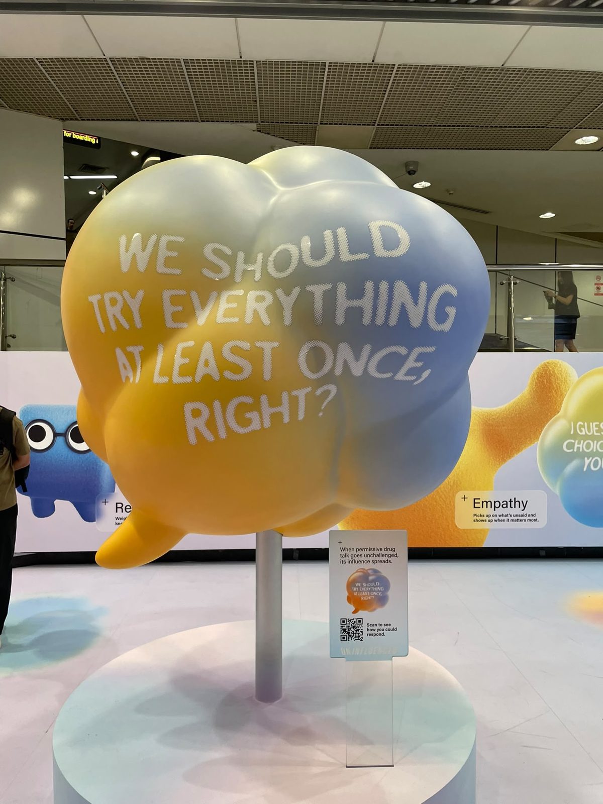 3D thought bubble